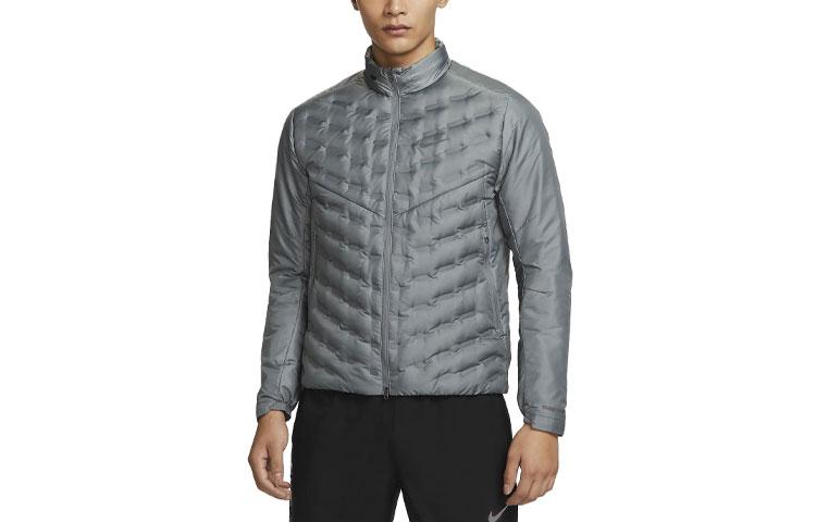 Nike Мужские куртки и пальто Therma Дымчато-серый FB7557-084