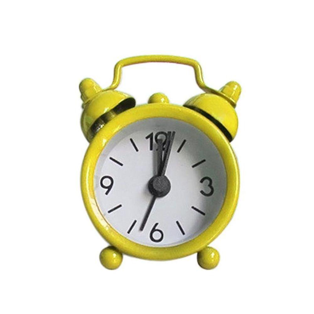 Home Decoration Electronic Cute Creative Table Clock Round Digital Quartz Clock Mini Alarm Clock