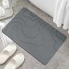 Floor Mat Super Absorbent Diatom Mud Bath Mat Non-Slip Quick Drying Door Carpet for Home Bathroom Decoration