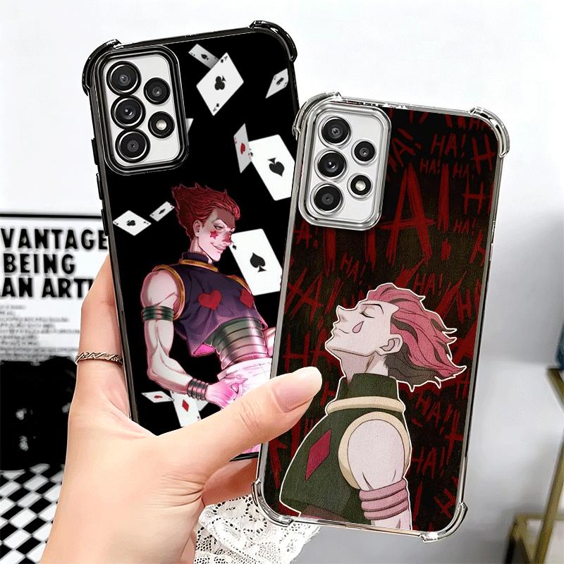 Чехол для телефона Hunter X-Hunters Hisoka Мягкий для Samsung A17 A27 A07 A37 A57 A16 A56 A15 A55 A14 A54 A13 A53 A26 A36 A25 A35 A24 A34