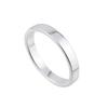 Shinjuku Gin No Kura 3mm Wide Plain Flat Silver 925 Ring, Sizes 7-21 (Size 21), Men's and Women's, Simple Design