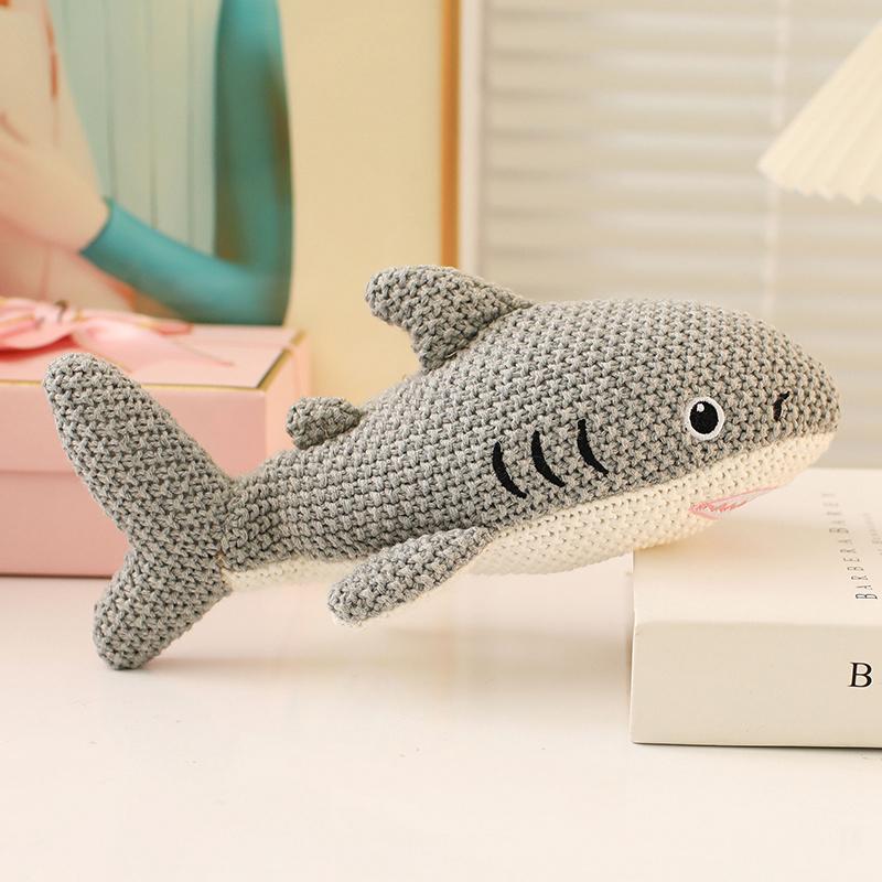 Cotton Rope Cartoon Toy Pp Cotton Stuffed Triceratops Tyrannosaurus Elephant Ocean Animal Plushie Sleeping Companion Gift