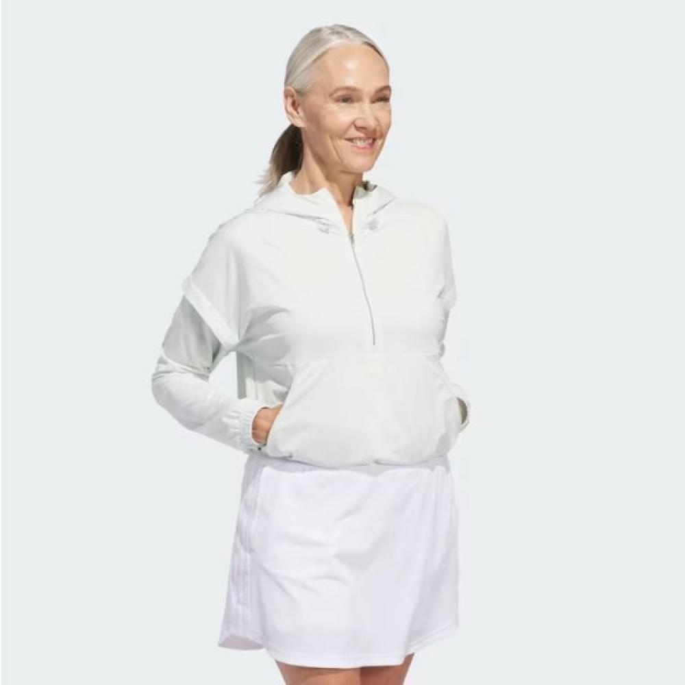 Adidas Golf 24 SS Women S Ultimate 365 twiSt Knit Hoodie Ip8681 Mint