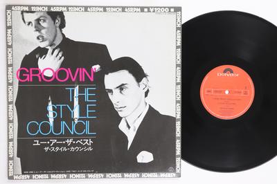 12-дюймовая пластинка СТИЛЬ COUNCIL Groovin 12MM7008 POLYDOR 1984 Япония Рок Б/у