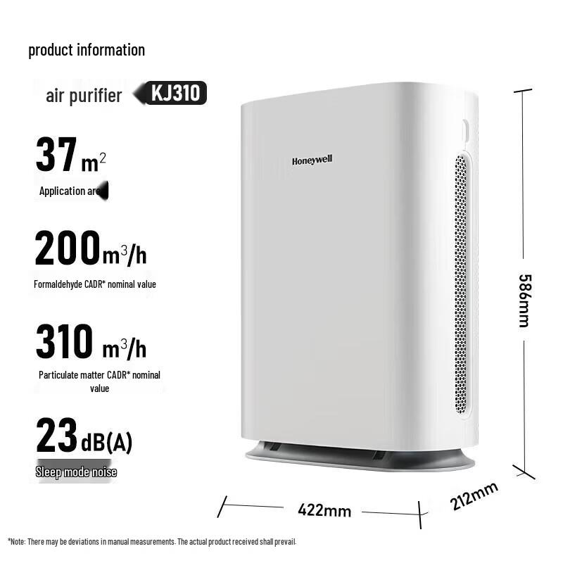 Honeywell Smart Air Purifier KJ310F-P21W