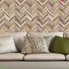 Fresh Wood Grain Living Room and Bedroom Background Modified Self-Adhesive Wallpaper (45cm *300cm)