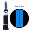 Yieryi 0-32% Brix Refractometer ATC Handheld Sugar Meter Beer Wine Fruit Juice Honey Optical Tester With Retail Box