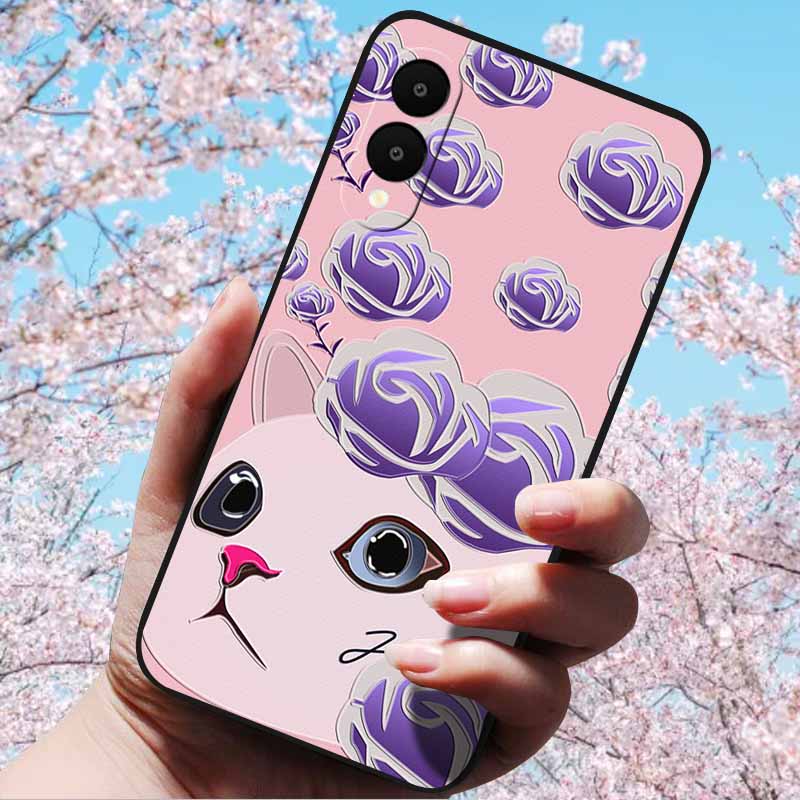 Для Samsung Galaxy S25 Edge 3D Рельефный Цветок Тиснение Мягкий Силиконовый Задний Чехол-Крышка для Galaxy S25 Edge 5G 3D Рельефный Чехол S25 Edge