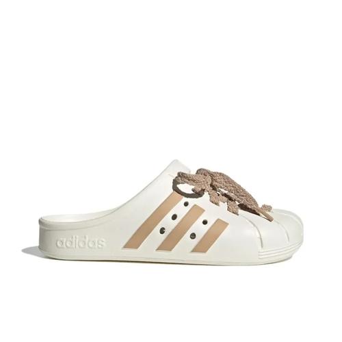 adidas Adilette Сабо Шлепанцы JQ2117 Унисекс Белый Коричневый