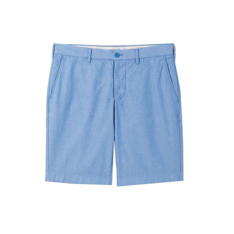 LACOSTE SS22 Fitted Shorts Summer Men's Blue FH8028-HN8