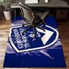 Giron-de Football Crest Printed Office Carpet Chair Cushion  Entryway Rug, Rugs for Living Room, Bedroom Christmas gifts