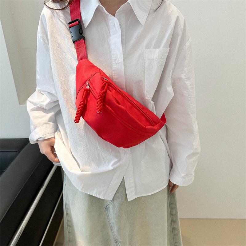 Casual Simple Shoulder Bag Crossbody Breast Bag Casual Bag Women'S Spring Trend Sports Fanny Pack