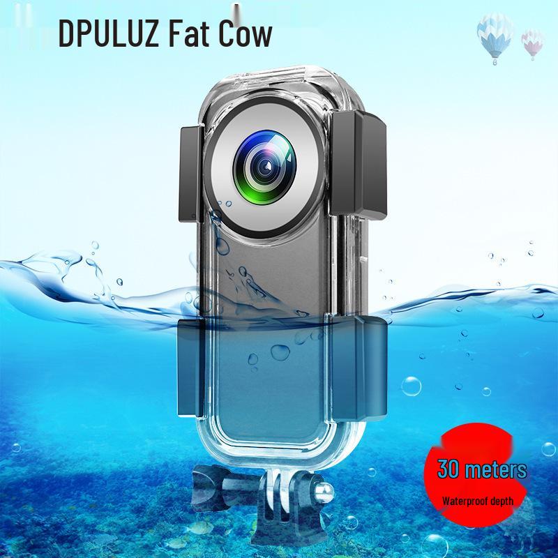 7PULUZ Водонепроницаемый кейс для дайвинга для камеры Insta360 ONE X2 (Глубина 30 м)