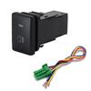 LED Position Push Switch Type Universal Compatible with Various Marks Fog ON/OFF A, (Back Mark)