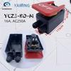 220V-250VAC Single Phase Safety ON-OFF Electromagnetic Switch Wire Plug Socket For Machine Lathe Milling Table Cutter YCZ3-BD