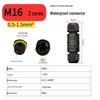 M16 Waterproof Outdoor Cable Connector: T-Type M20 Three-Way Terminal Block for Buried Distribution