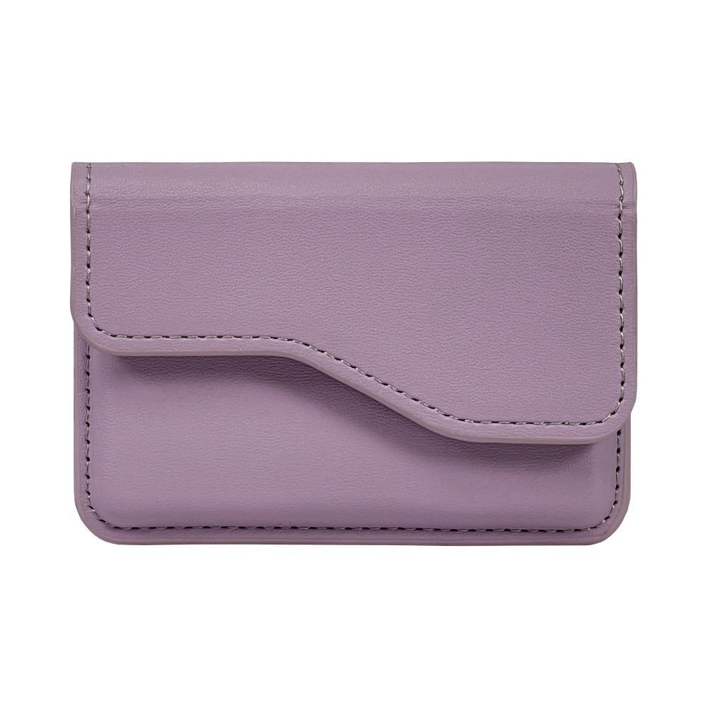 Задний карман для телефона из ПУ-кожи с магнитом для карт, кошелек для наличных, держатель для карт, простой откидной чехол для карт, мужской/женский