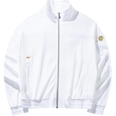 Трикотажная повседневная куртка с длинным рукавом и воротником-бейсболкой, женские куртки, цвет «Белый как снег» 162438722-1