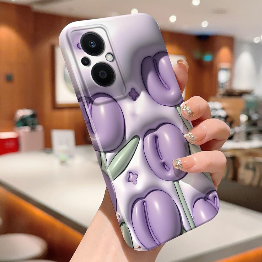 Все включено Пленка Чехол для телефона Мультяшный Модный дизайн Жесткий Чехол Полная защита Защита камеры для OPPO A60 A96 Reno12 Realme C53 C75