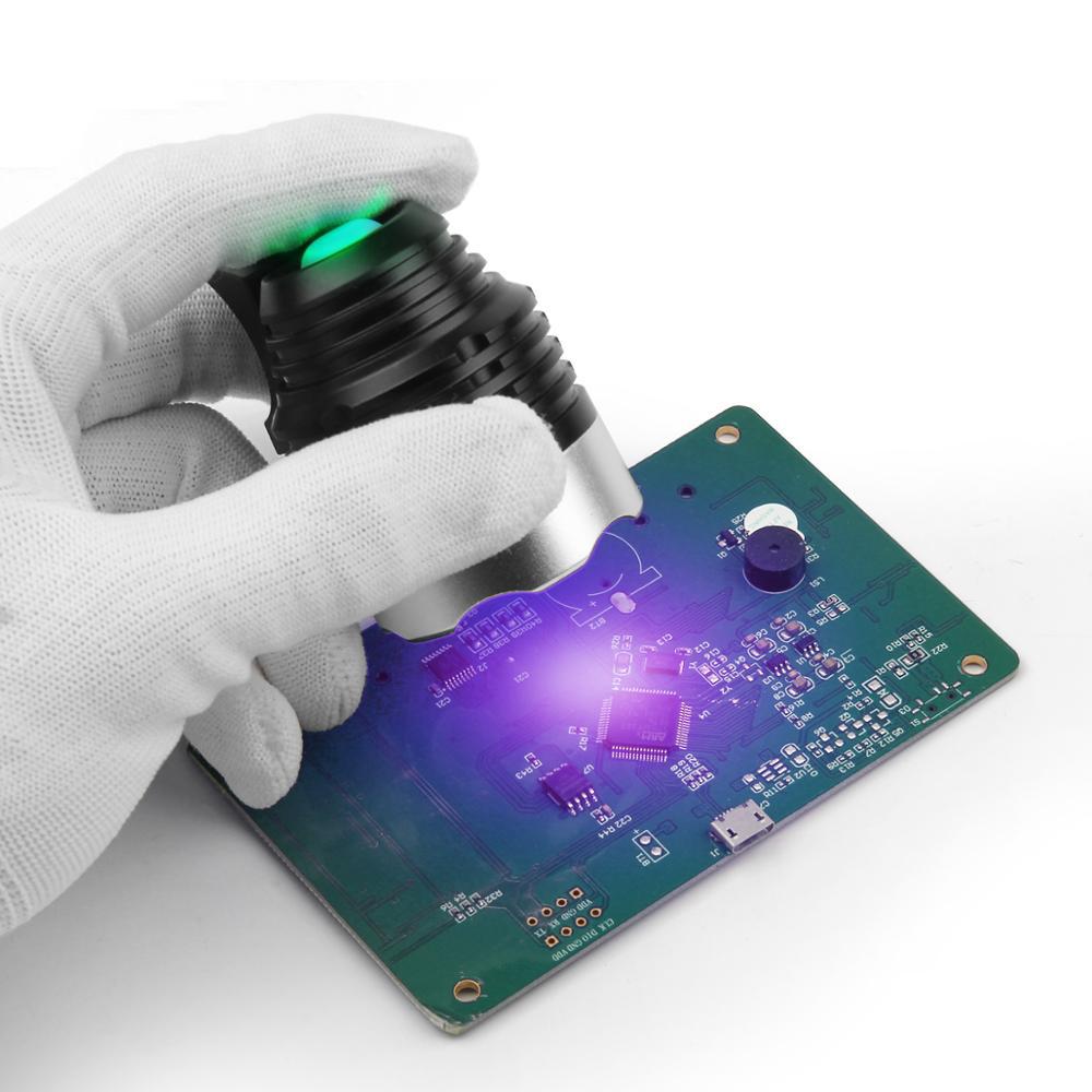 УФ-лампа для отверждения клея USB-зарядка светодиодная ультрафиолетовая зеленая масляная регулируемая лампа для отверждения для ремонта печатных плат мобильных телефонов iPhone