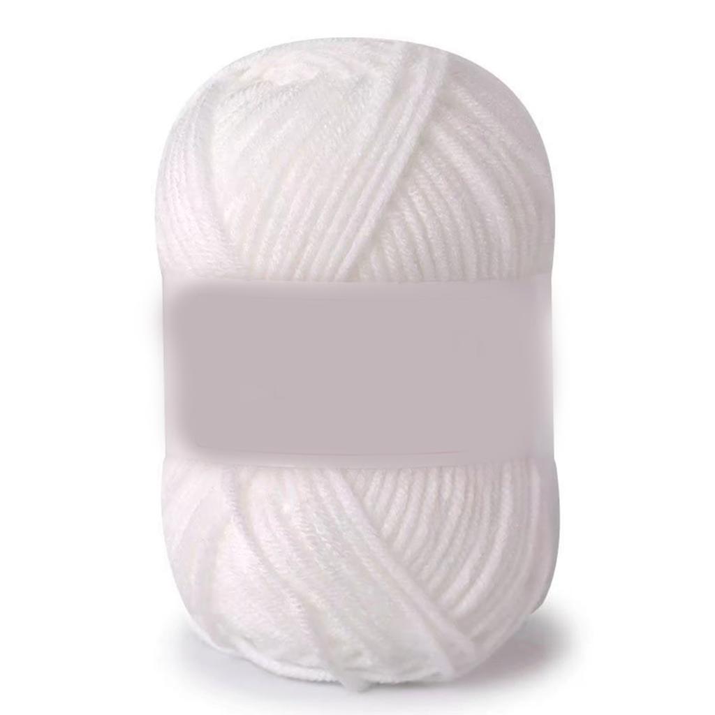 Моток хлопковой пряжи для ручного вязания и вязания крючком Мягкая Теплая и Универсальная Толстая и Уютная для Шапок Перчаток Шалей