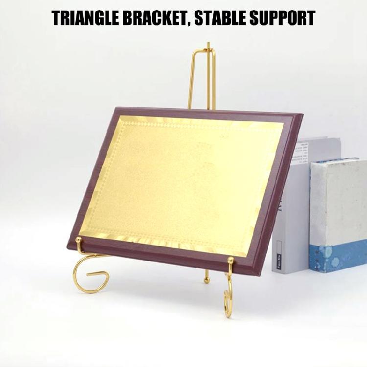 Display Easels for Artistic Presentation Multi Size Metal Stands Antislip Designs Storage Organizers for Display