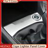 Car Center Control Cigarette Lighter Panel Trim Sticker Cover for Volkswagen VW T-cross Tcross 2018    2022 2023