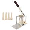 Машина для набивки колбас из нержавеющей стали ABS, вертикальная ручная домашняя машина для изготовления колбас с 4 начинками