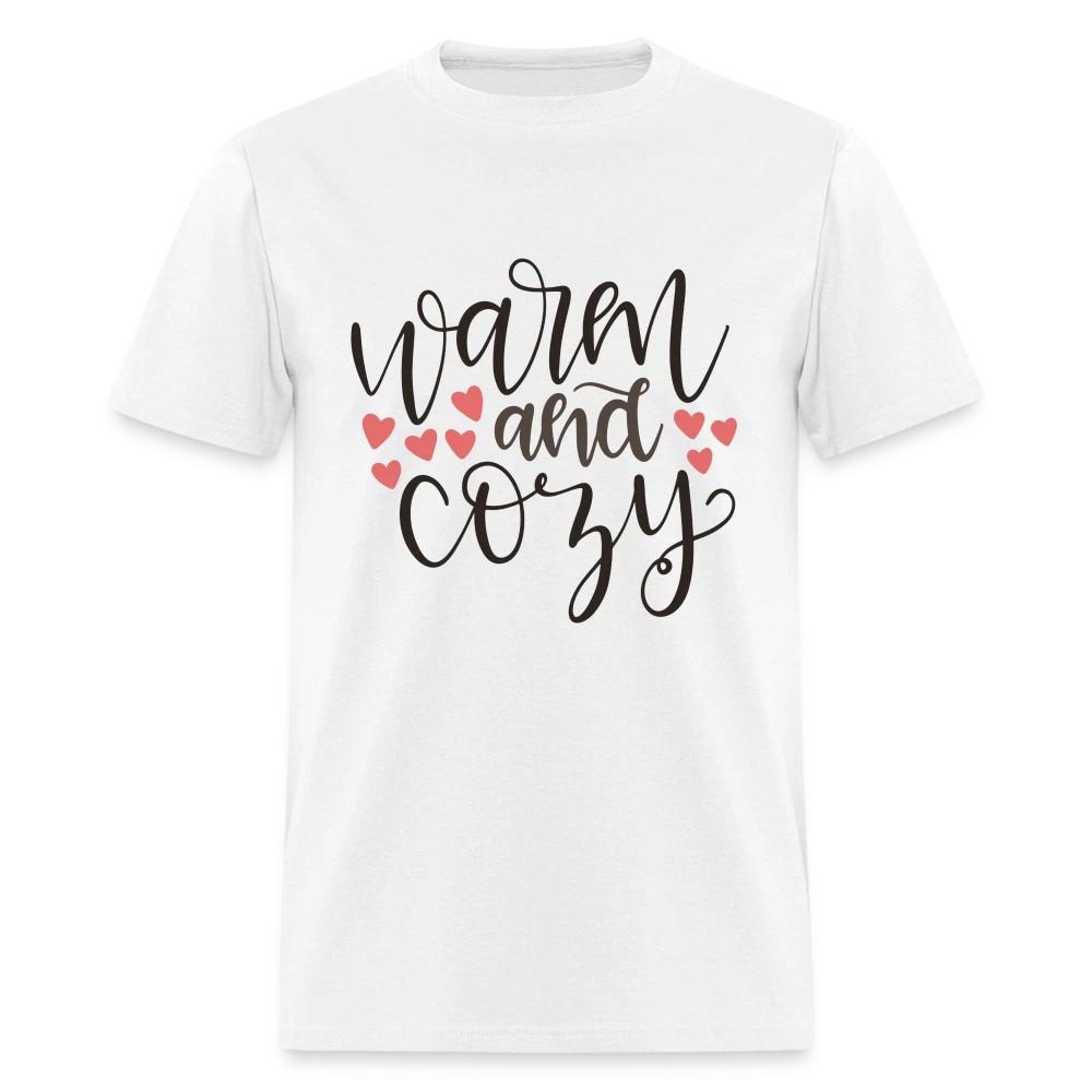 Warm and Cozy T-Shirt (Fall and Autumn Graphic Tee Shirt)