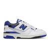 Кроссовки New Balance белые / синие Версия BB550