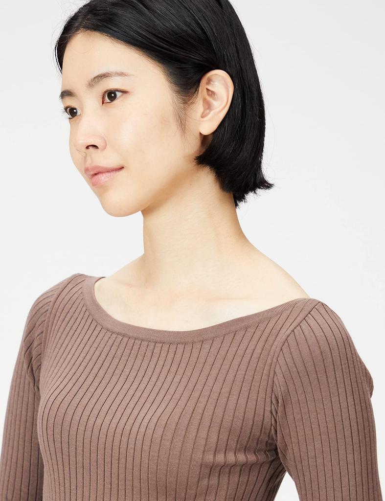 FRAY Boat Neck Rib Knit FWNT211906 MOC F I.D. Women's 2-Way