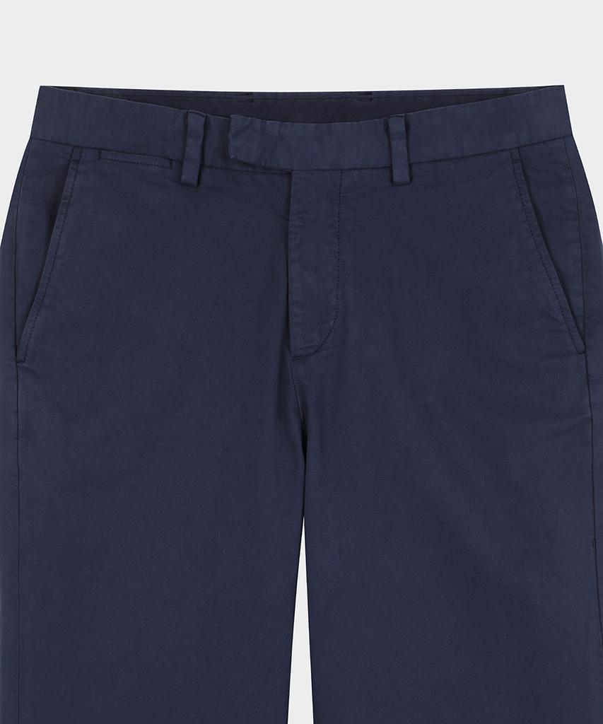 Брюки чинос BROOKS BROTHERS из ломаной твиловой ткани (военно-морской флот) (Bbpcmm0627Qef)