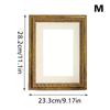 1PC Resin Art Gallery Decorative Frame Creative Square American Style Photo Frame Artwork Display Accessories