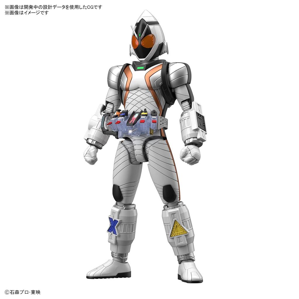 BANDAI SPIRITS Стандартная модель из пластика Kamen Rider Fourze Base States 197714 Figure-rise Цветная