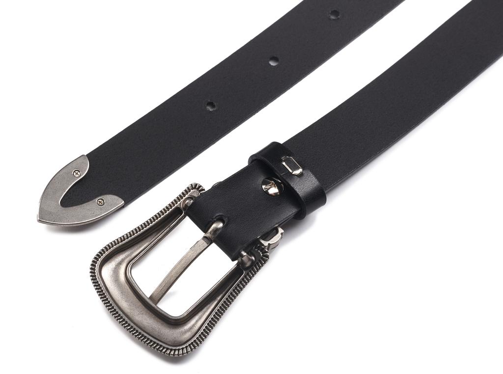 Peterson Women's Leather Belt PTN SSN-4-100 BLACK