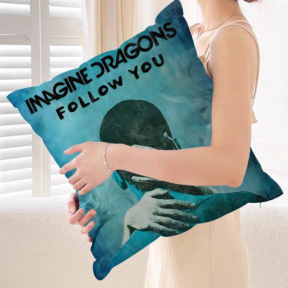 popular band IImagine famous DDragons pillow cover sofa cushion cover home room decoration children gift