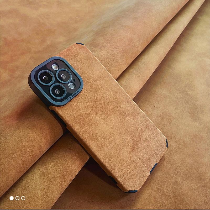 Чехол из замшевой плюшевой кожи для iPhone 16 15 14 Pro 13 12 11 Pro Max XR XS X 7 8 Plus SE 2022, роскошный силиконовый противоударный защитный чехол для объектива