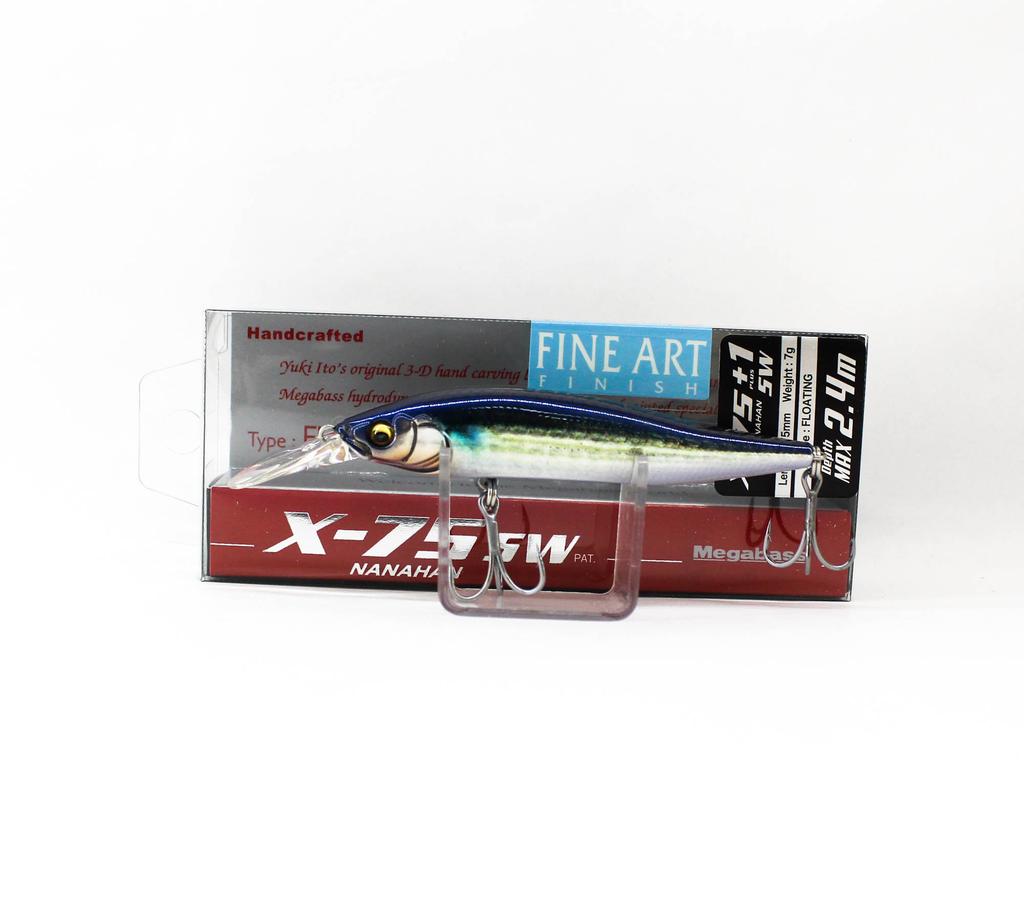 Megabass X-Nanahan +1 SW 75 mm 1/4 oz Floating Lure FA Bora (3593)