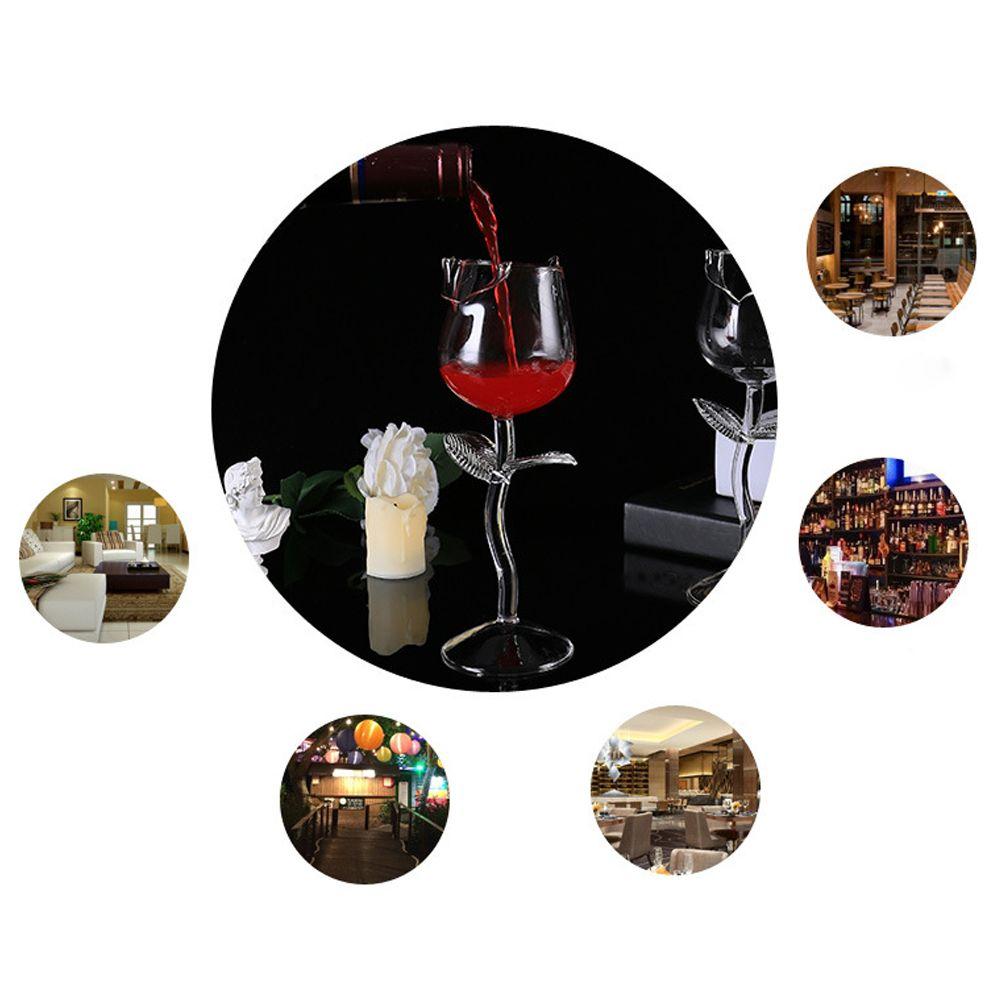 Для вечеринки бара посуда для красного вина бокал для коктейля бокал для шампанского в форме цветка розы сок