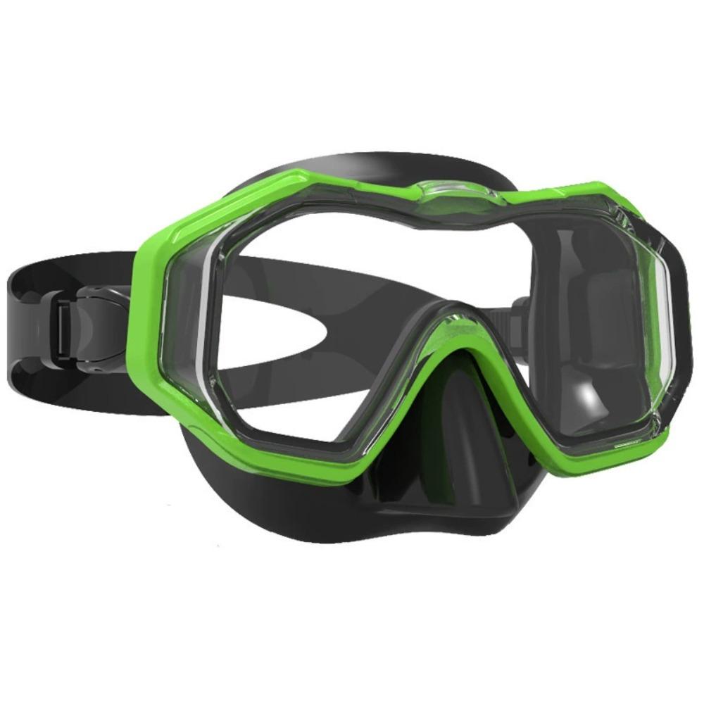 with Nose Cover Child Diving Mask PVC Strap Pool Swim Eyewear Snorkel Swimming Goggles for Youth