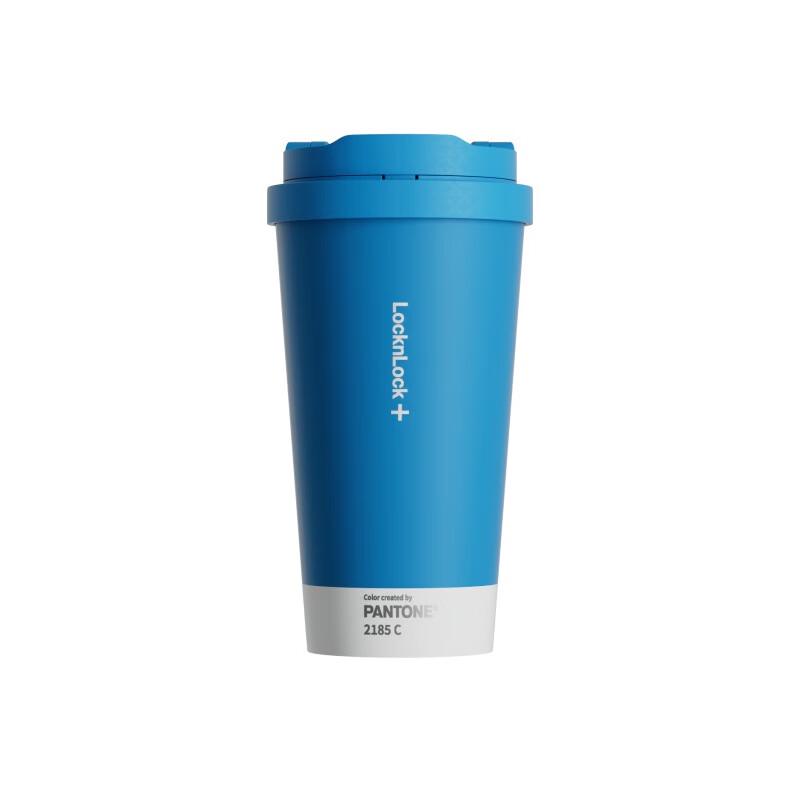 Lock & Lock Ceramic Insulated Straw Coffee Tumbler