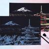 Ночной вид города Скретч-арт – DIY Креативная ручная роспись Подарок для лучшей подруги