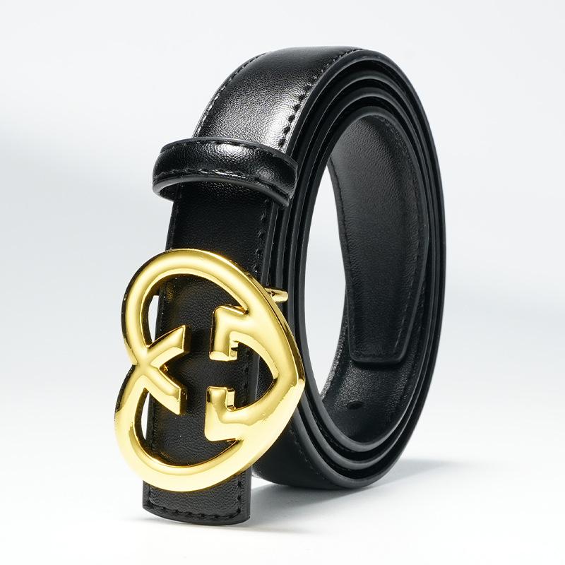 Ремень Женское платье Гладкая пряжка Женские платья Платья Декорированные женские ремни Универсальные тонкие ремни