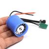 Мини Бесколлекторный Двигатель Постоянного Тока BLDC 7.4V/11.1V 12V с драйвером 200 Вт Сверхвысокая Мощность Скорость Крыльчатка из Алюминиевого Сплава Турбо Канальный Вентилятор DIY