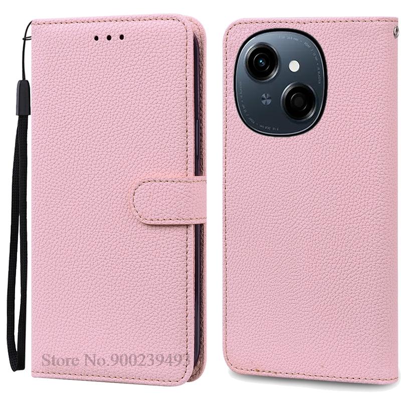 Для Tecno Spark go 1 Чехол-книжка из кожи Чехол-книжка из мягкого силикона для Tecno Spark go 1 Чехол-книжка с магнитным покрытием Fundas