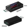 Red+Blue Dual USB Current Voltage Charging Detector Tester Battery Voltmeter Ammeter Charger Doctor