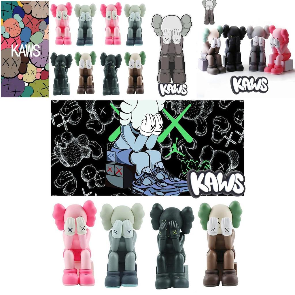 Xx Глаз Коллекционная Модная Kaws Фигурка для Косплея для Украшения Автомобиля и Коллекции