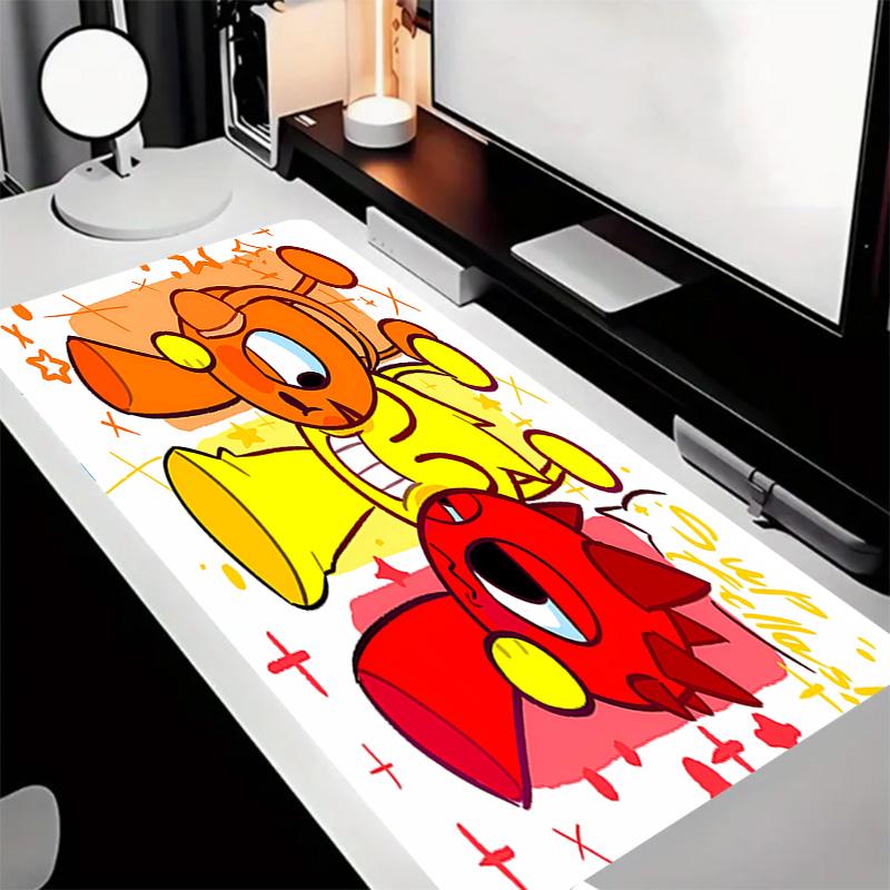 Sprunki8 Theme Premium Non-slip Mouse Pad with Stitched Edges,Durable Rubber Material,for Desktop & Gaming Great Gifts