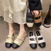 New Baotou Half Slippers Women's Spring and Summer Commuting Temperament Color Matching Cool Slippers