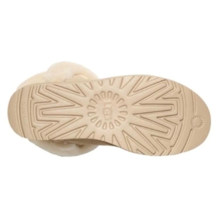 UGG Женские классические ботинки Saniya Mini из замши 'Sawdust' (унисекс) Снегоступы 1153512 SWD